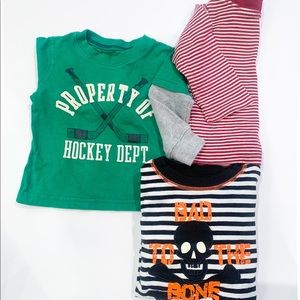 9M Boys Long Sleeve Shirt Bundle